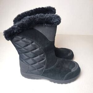 Columbia Black Winter Boots SZ 7.5